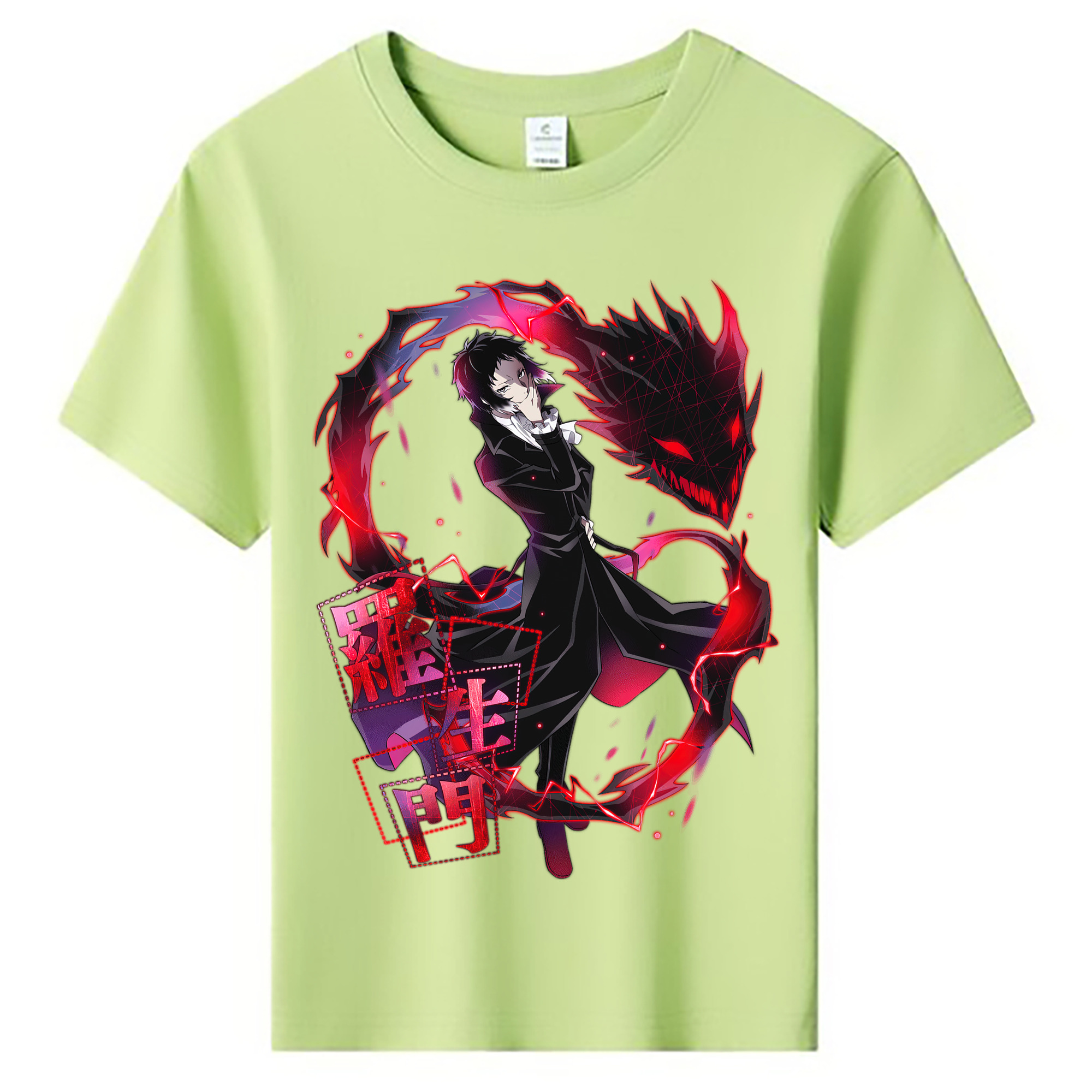 （画像用） 文豪ストレイドッグス Bungo Stray Dogs 綿100％キッズTシャツ（フロントプリント）